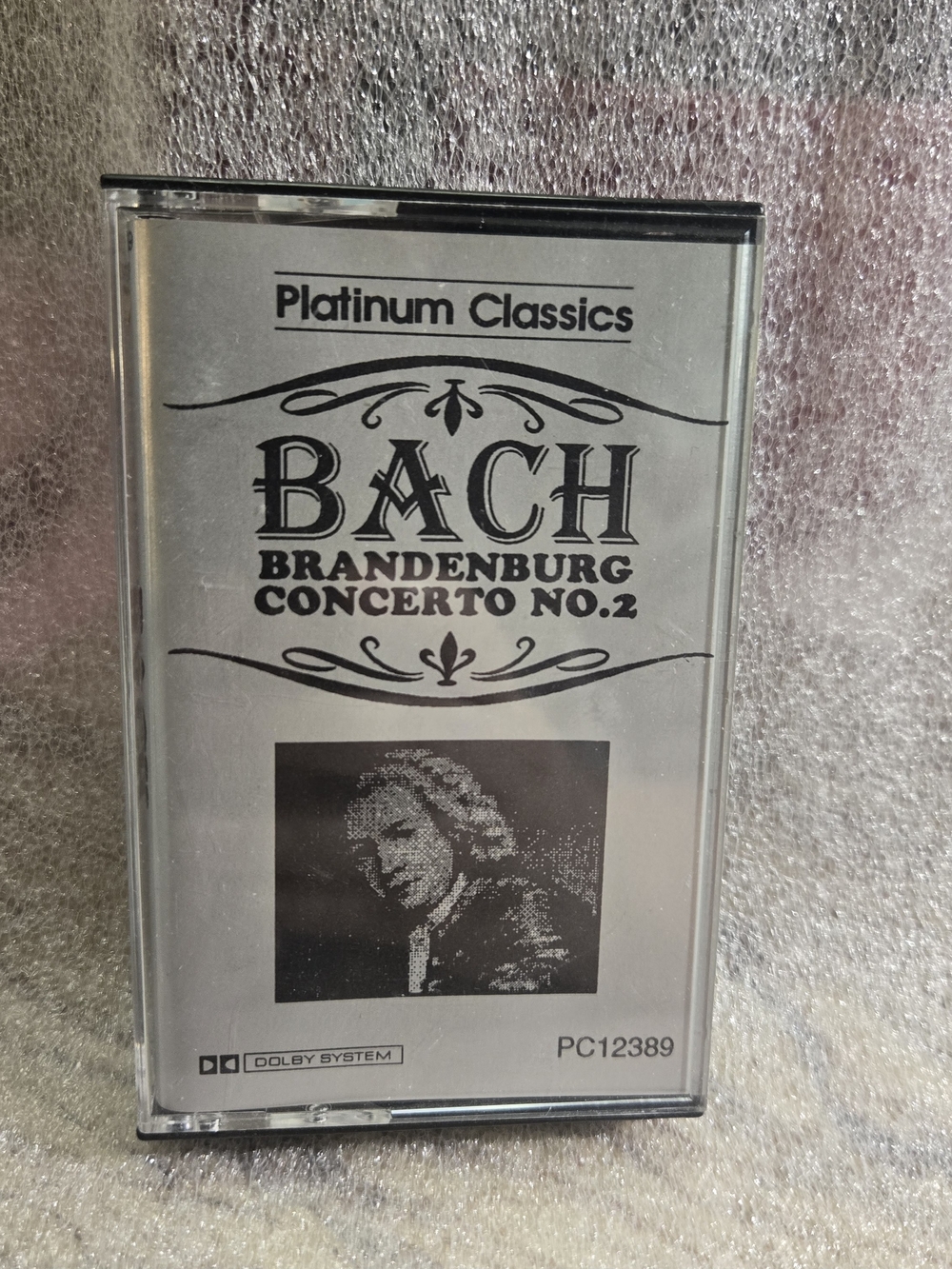Bach Brandenburg Concerto No.2 Cassette - Silver